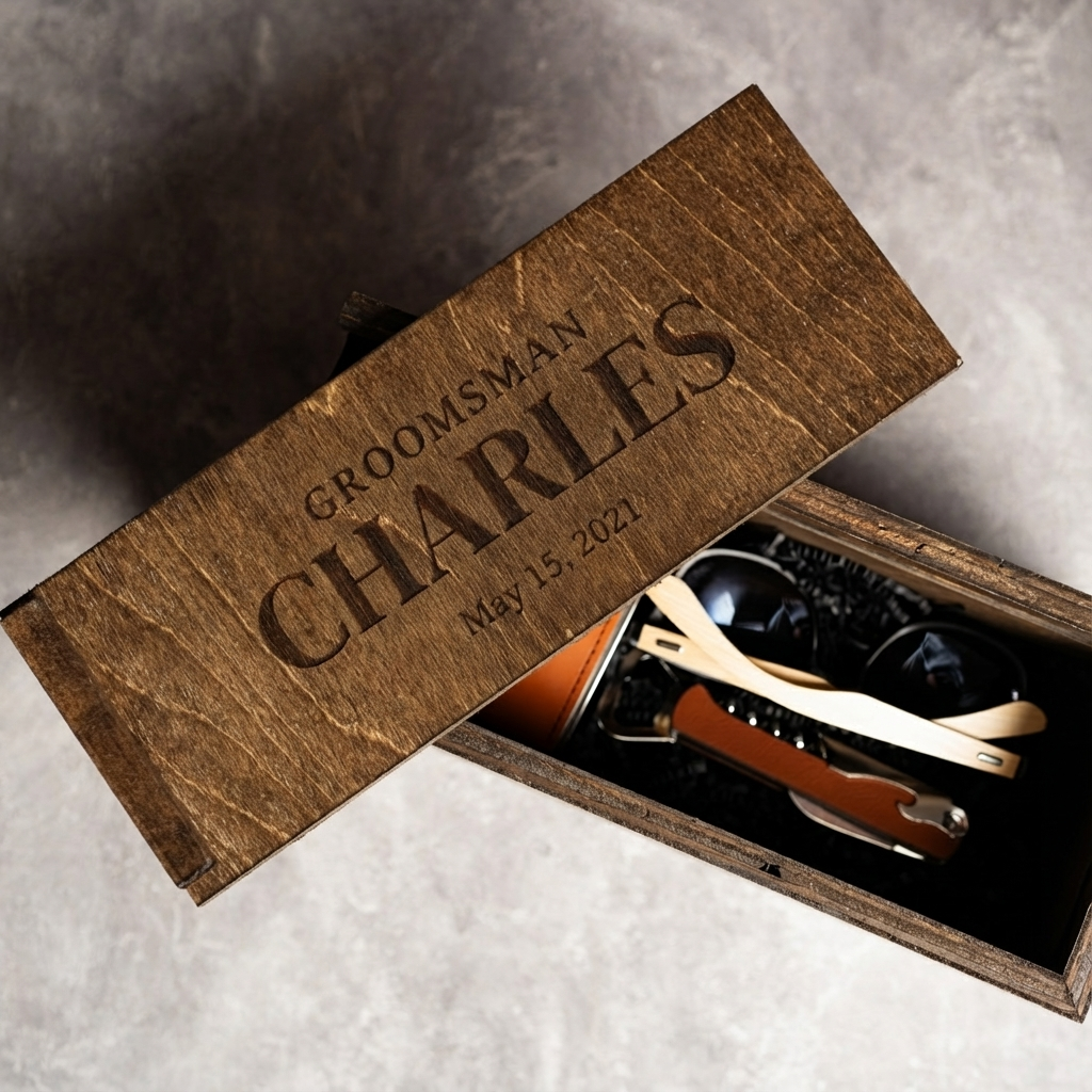 Custom Groomsmen Gift Box