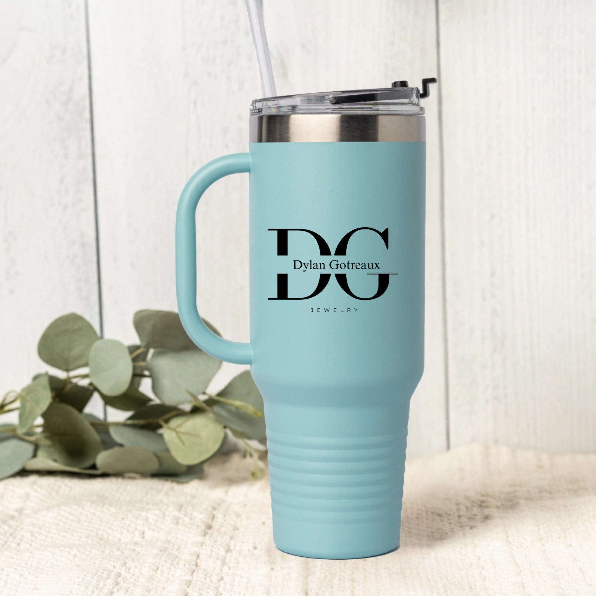 Custom Logo 40oz Tumbler UV Printed