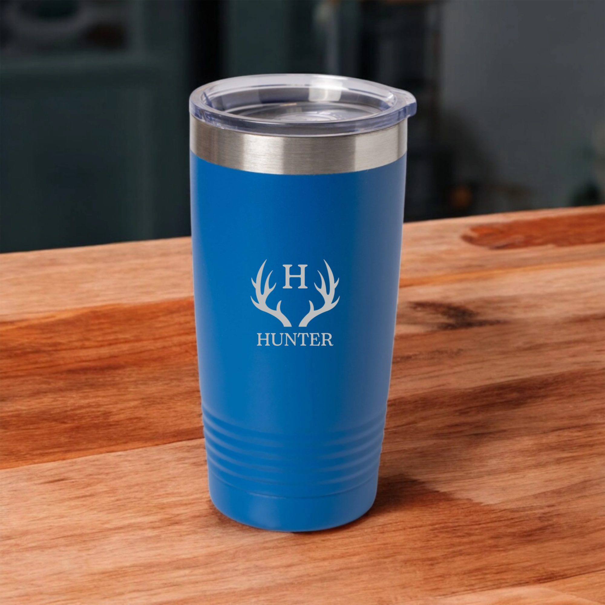 Personalized 20 Oz Vacuum Insulated Tumbler - Custom Name Engraved, With Straw