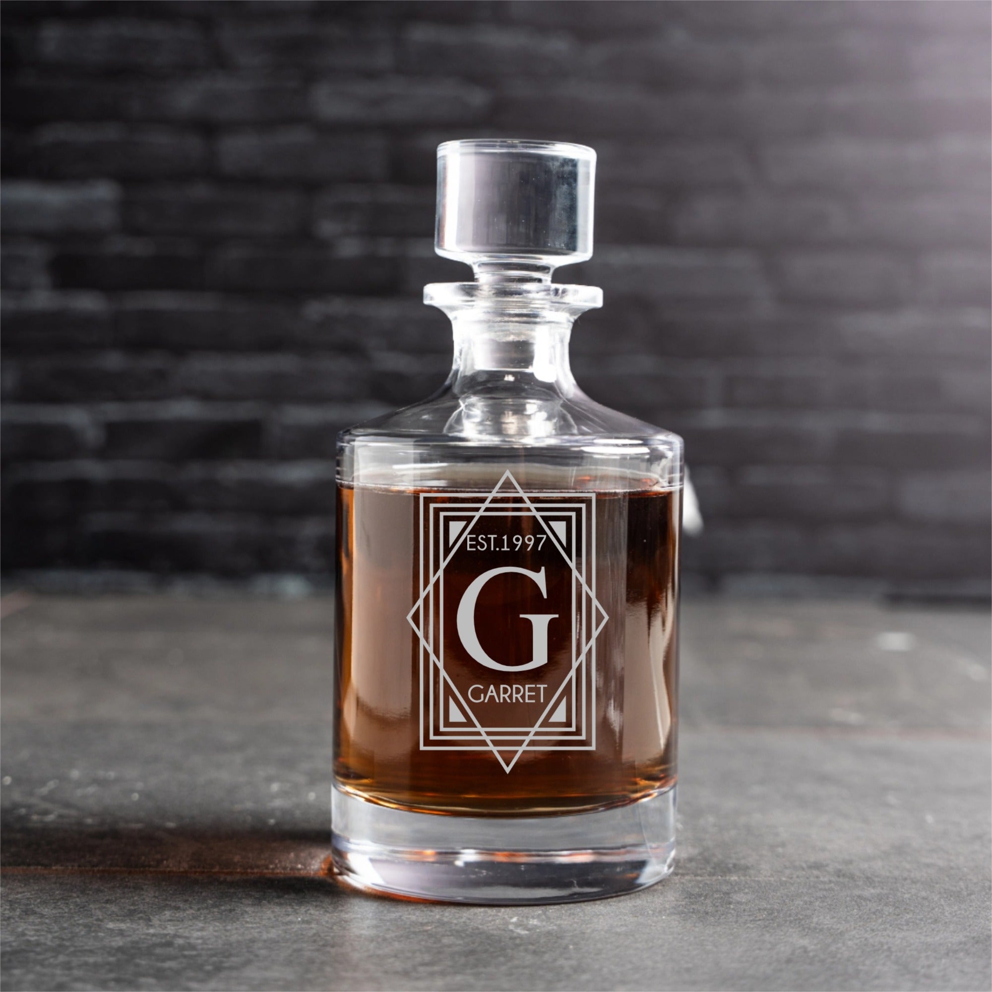 Engraved Aberdeen Decanter - Signature Designs
