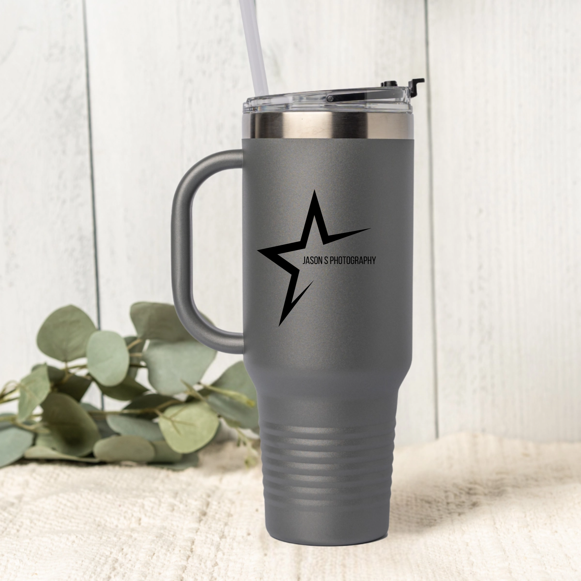Custom Logo 40oz Tumbler UV Printed