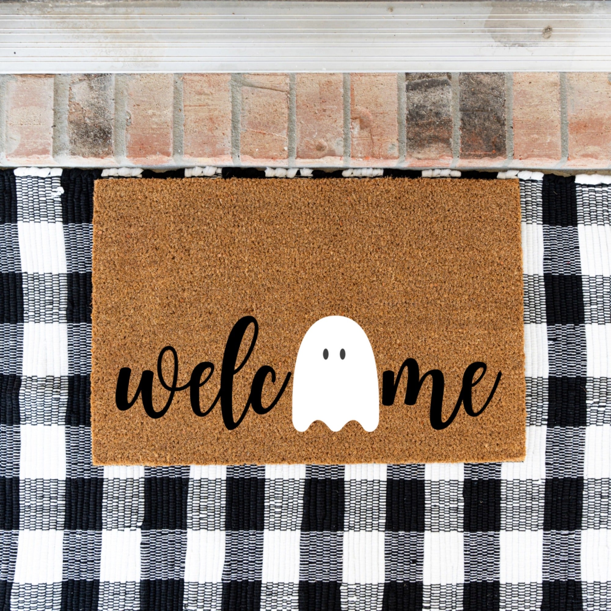 Halloween Welcome Ghost Doormats
