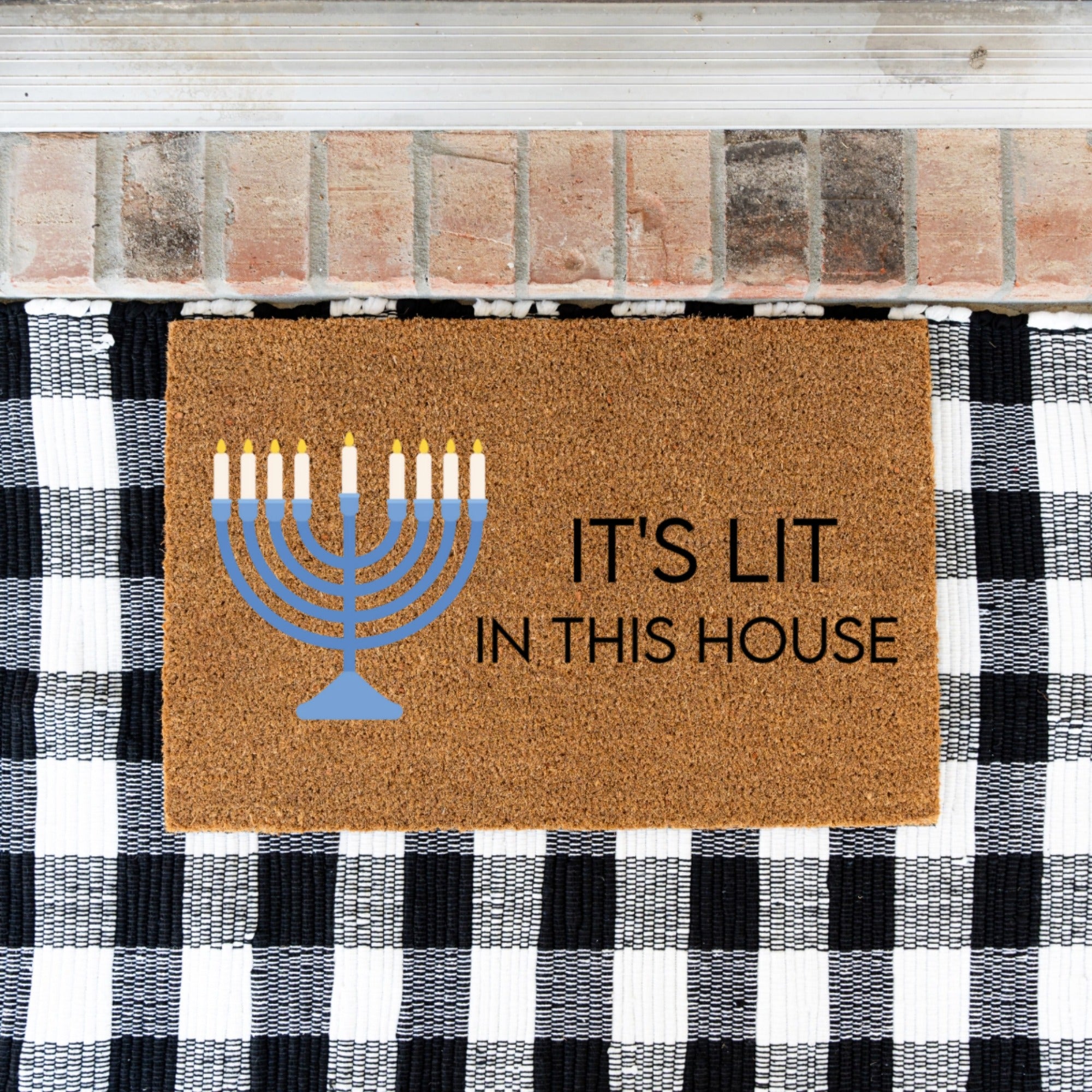 Hanukkah Doormat