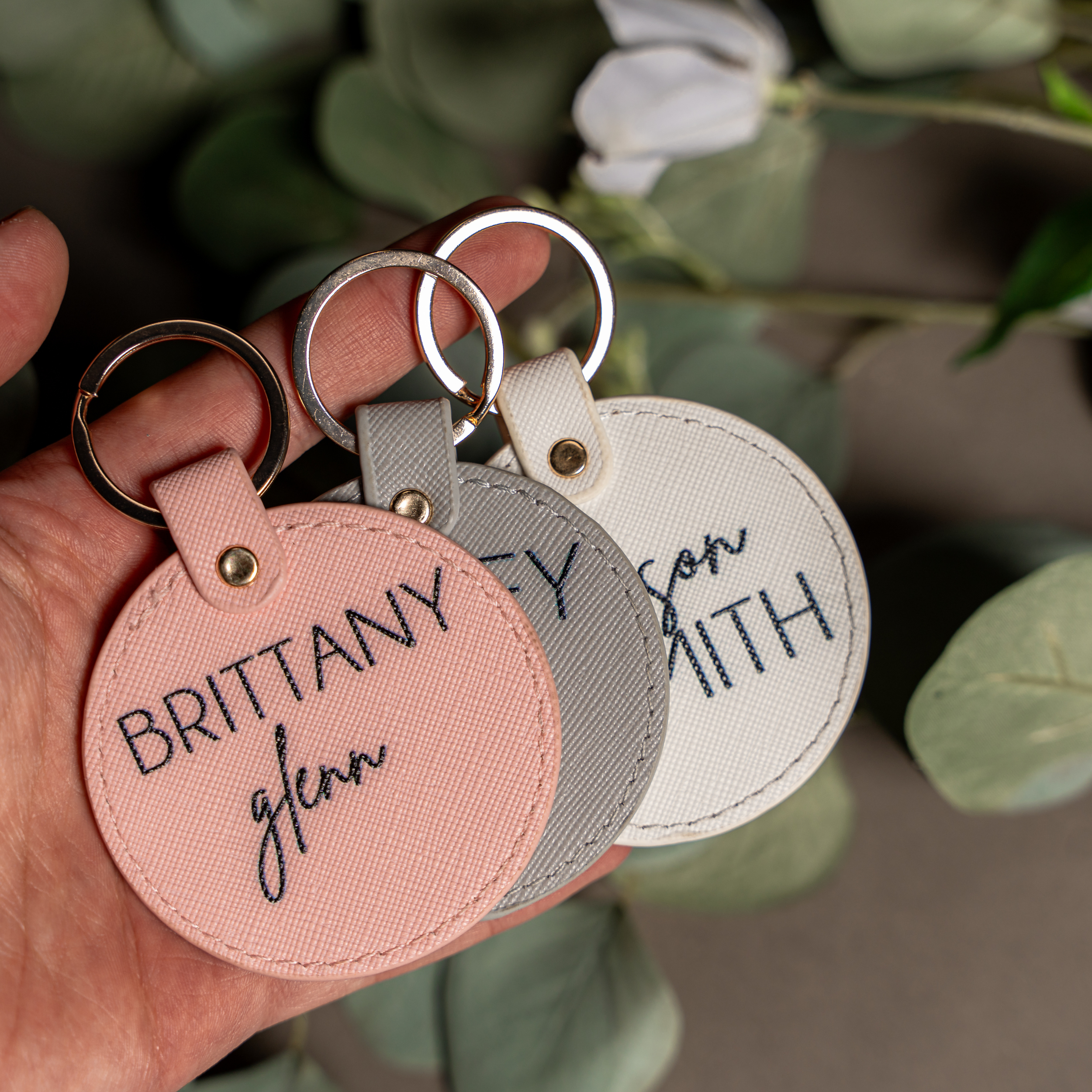 Personalized Circle Tags