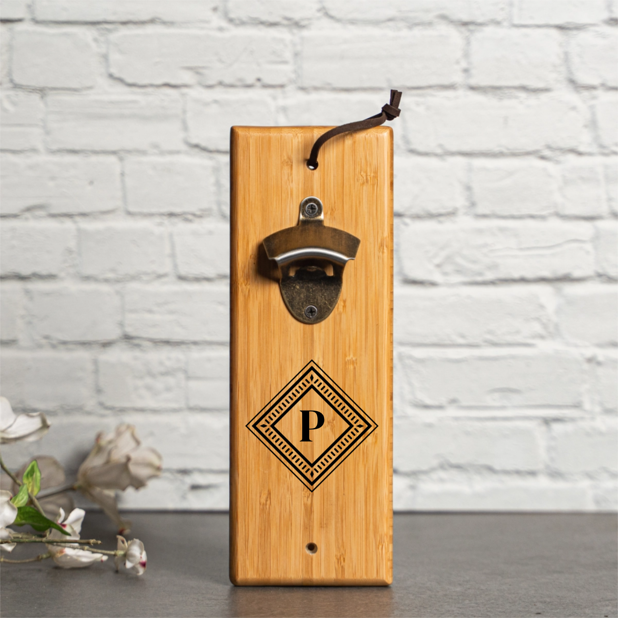 Personalized Wall Mount Bottle Opener Signature Designs