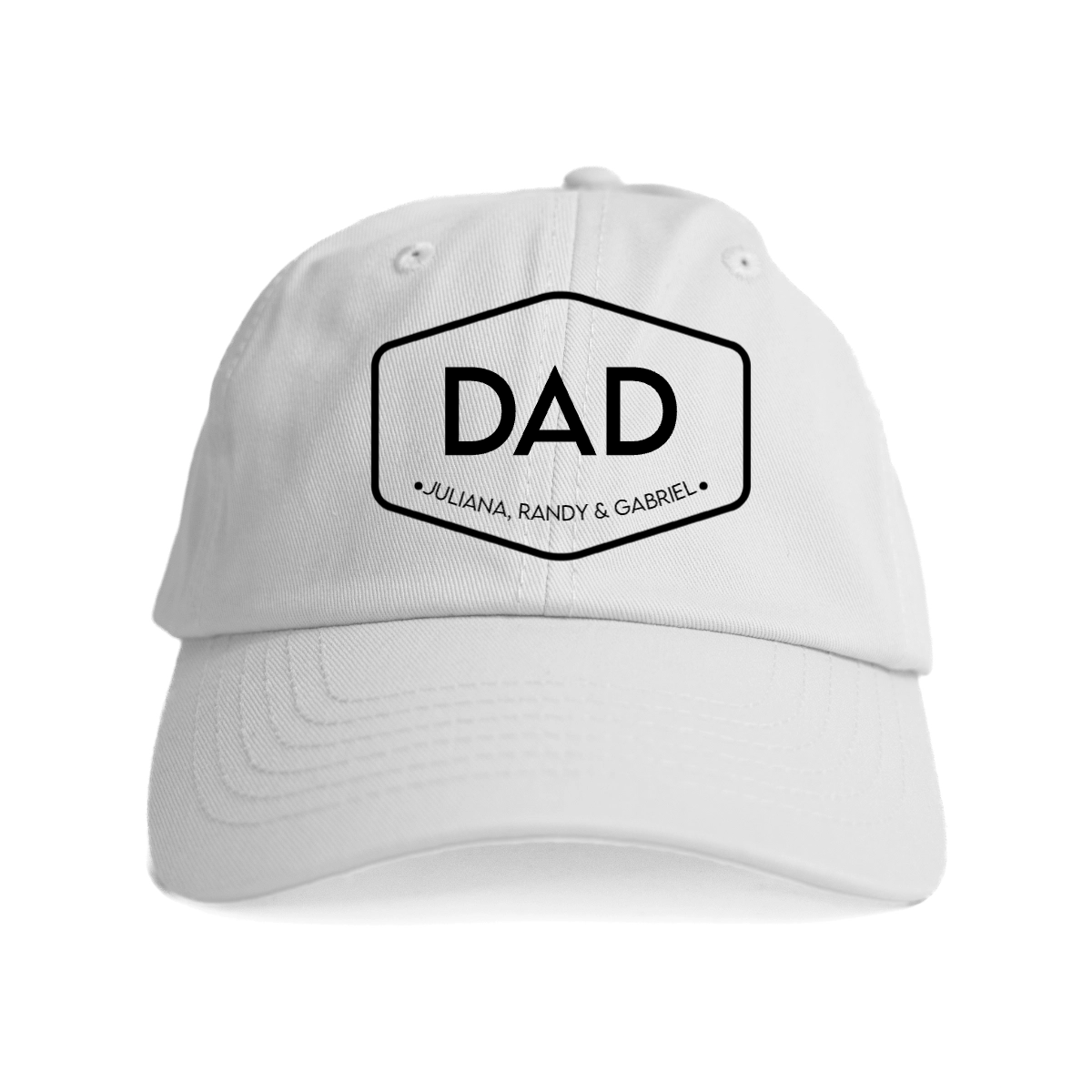 Personalized Dad Baseball Caps Father's Day Designs