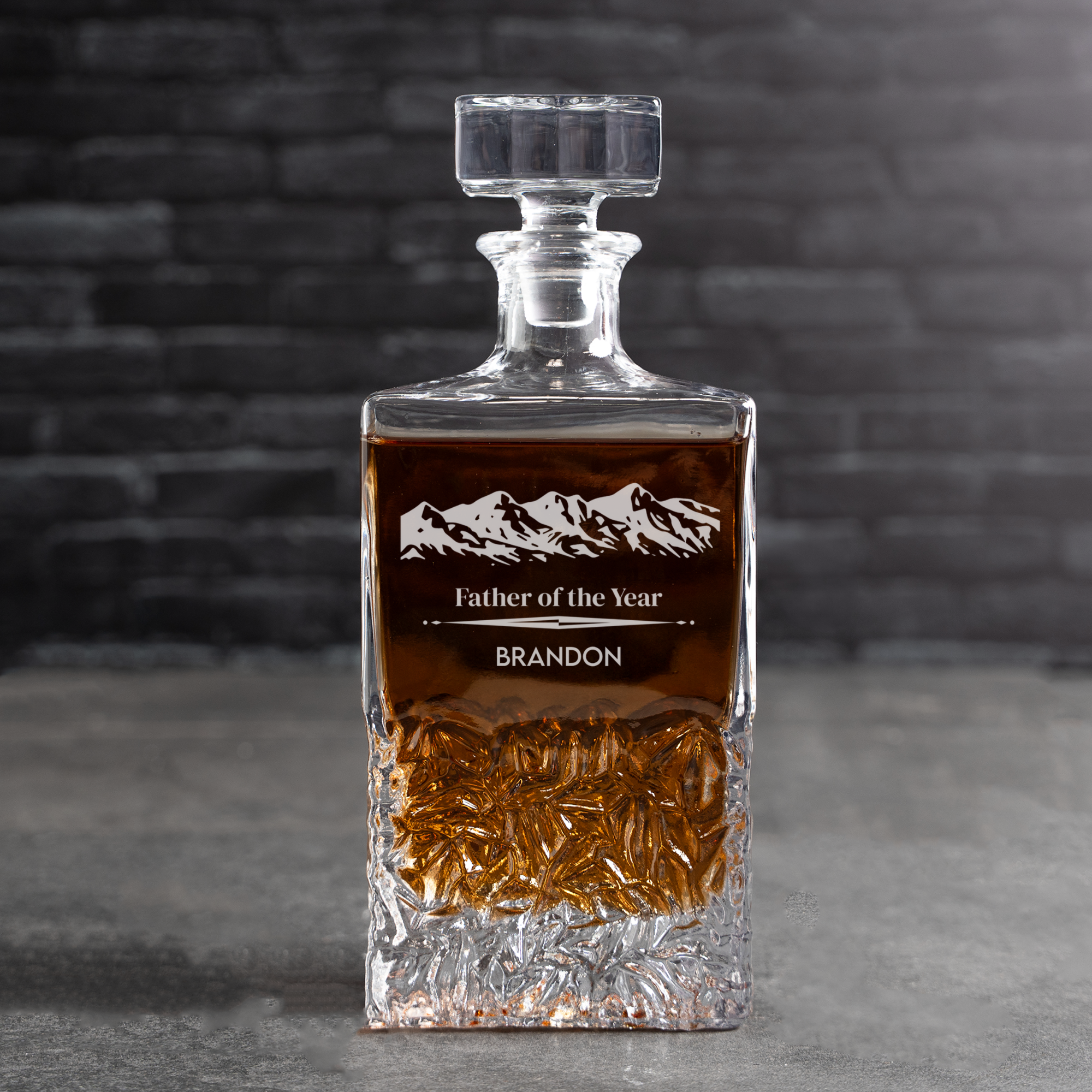 Personalized Bradford Decanter Dad