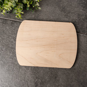 Wholesale Blank 8X6 Oval Thin Cutting Boards