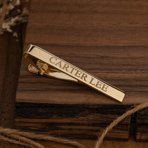 Engraved Tie Clips