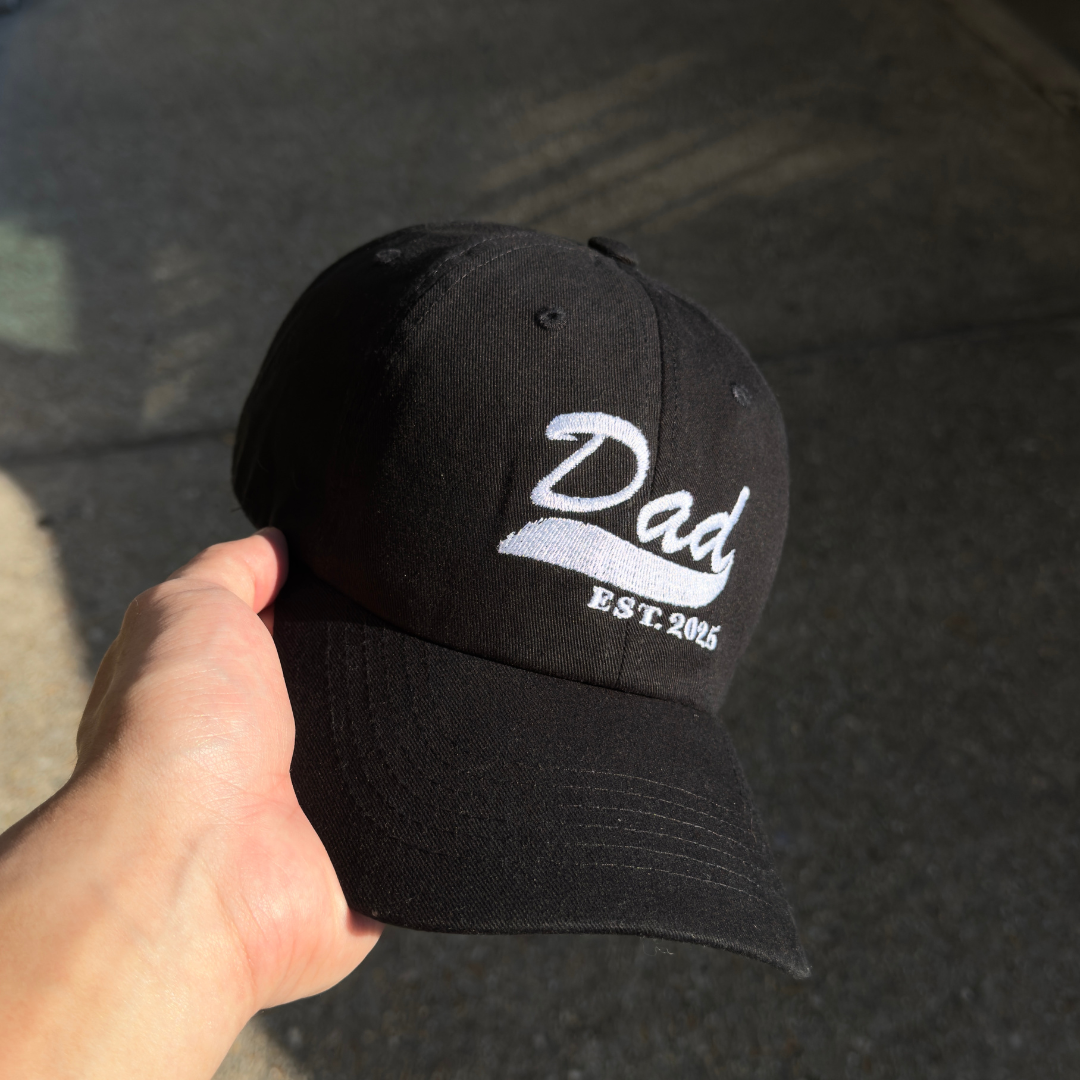 Custom Dad Est Hat with Year