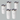Groomsmen Tumblers Set of 5 White