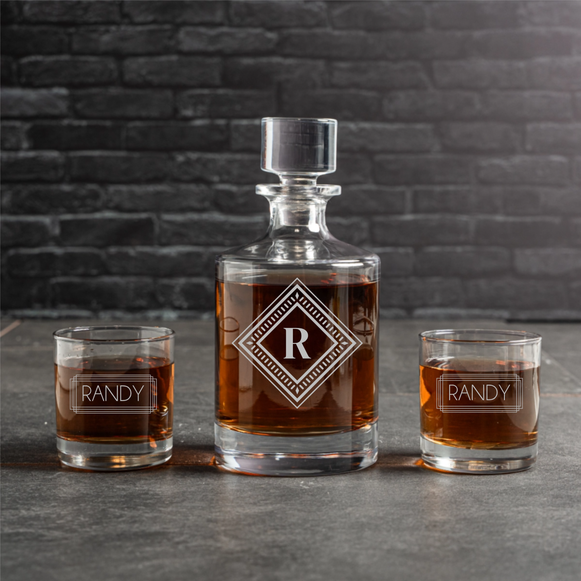 Personalized Aberdeen Decanter Set - Signature Designs