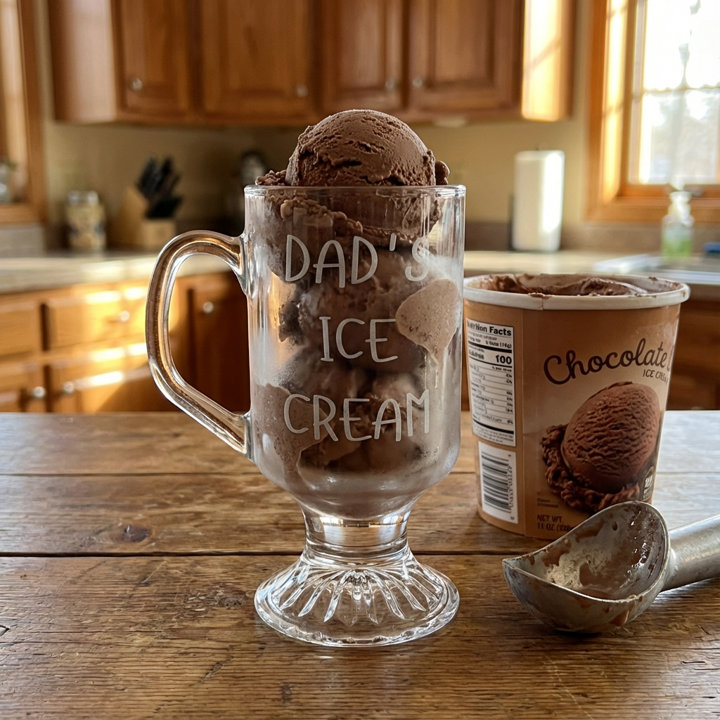 Personalized Ice Cream Glass – Personalized Guru