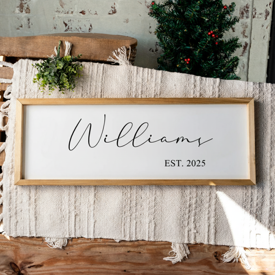 Name Est Signs & Wall Art – Personalized Guru