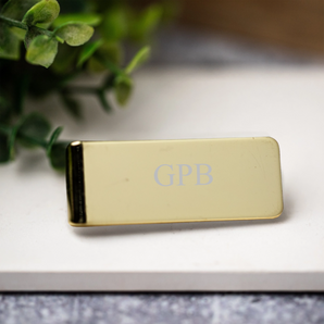 Personalized Engraved Metal Money Clip