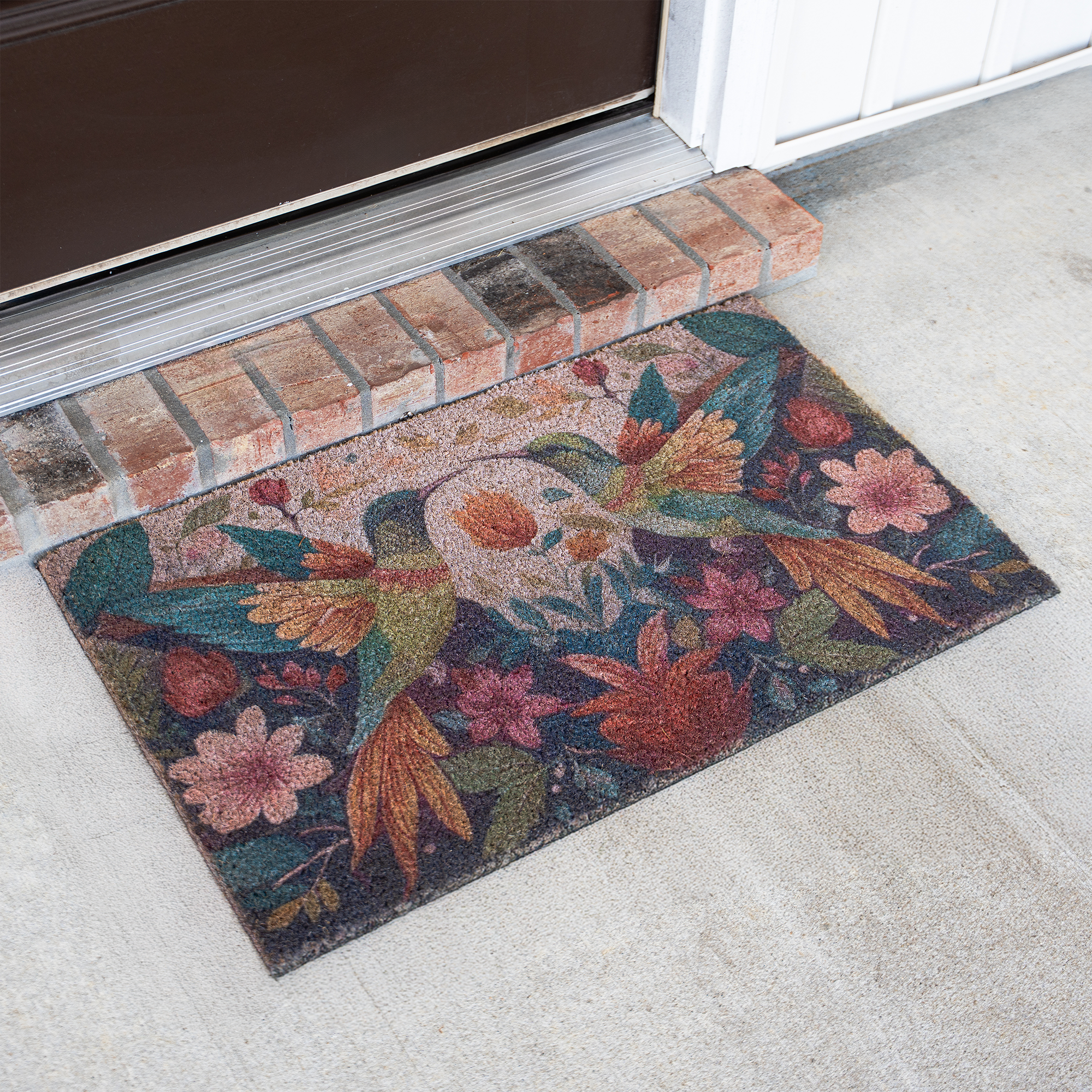 Floral Birds Doormat