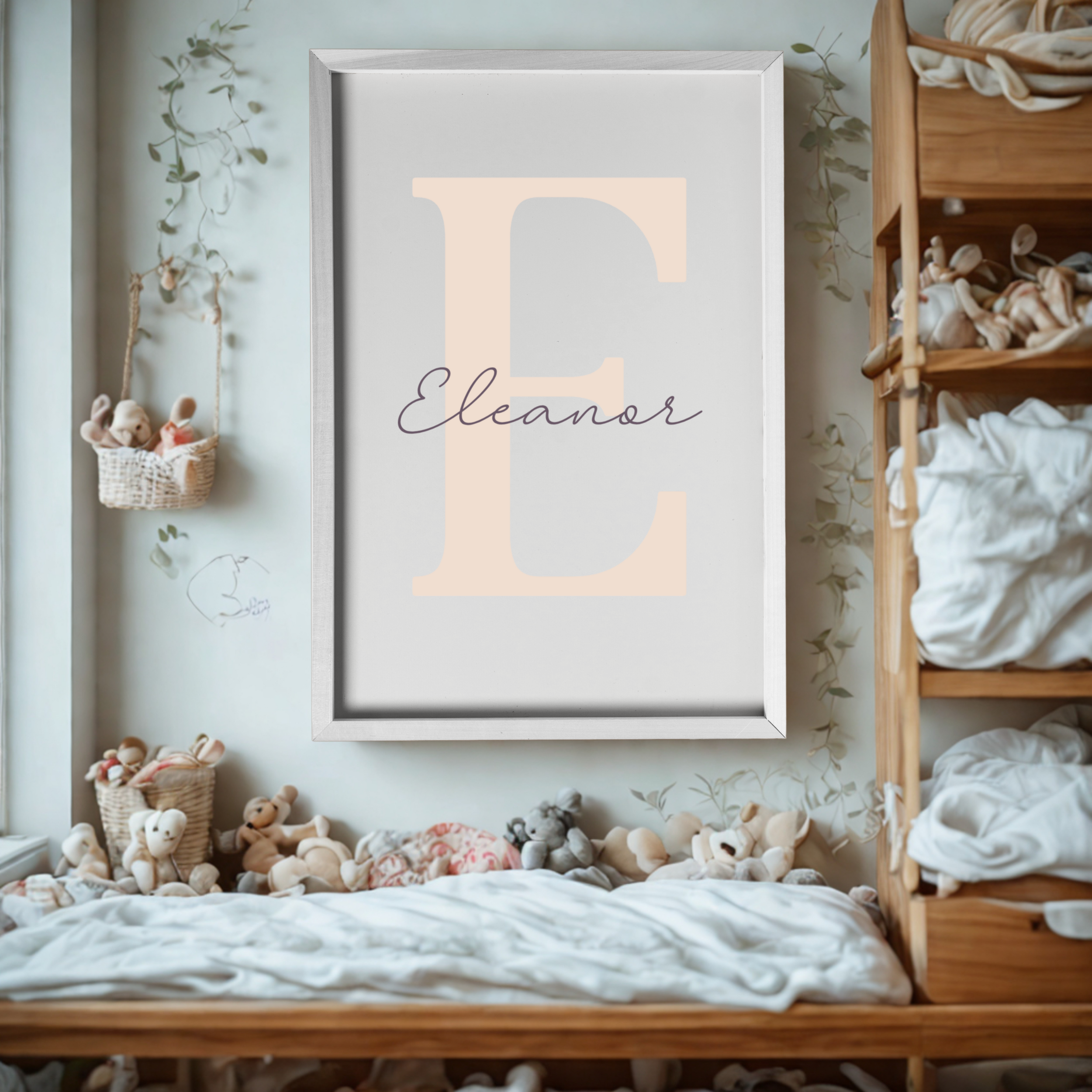 Nursery Sign White