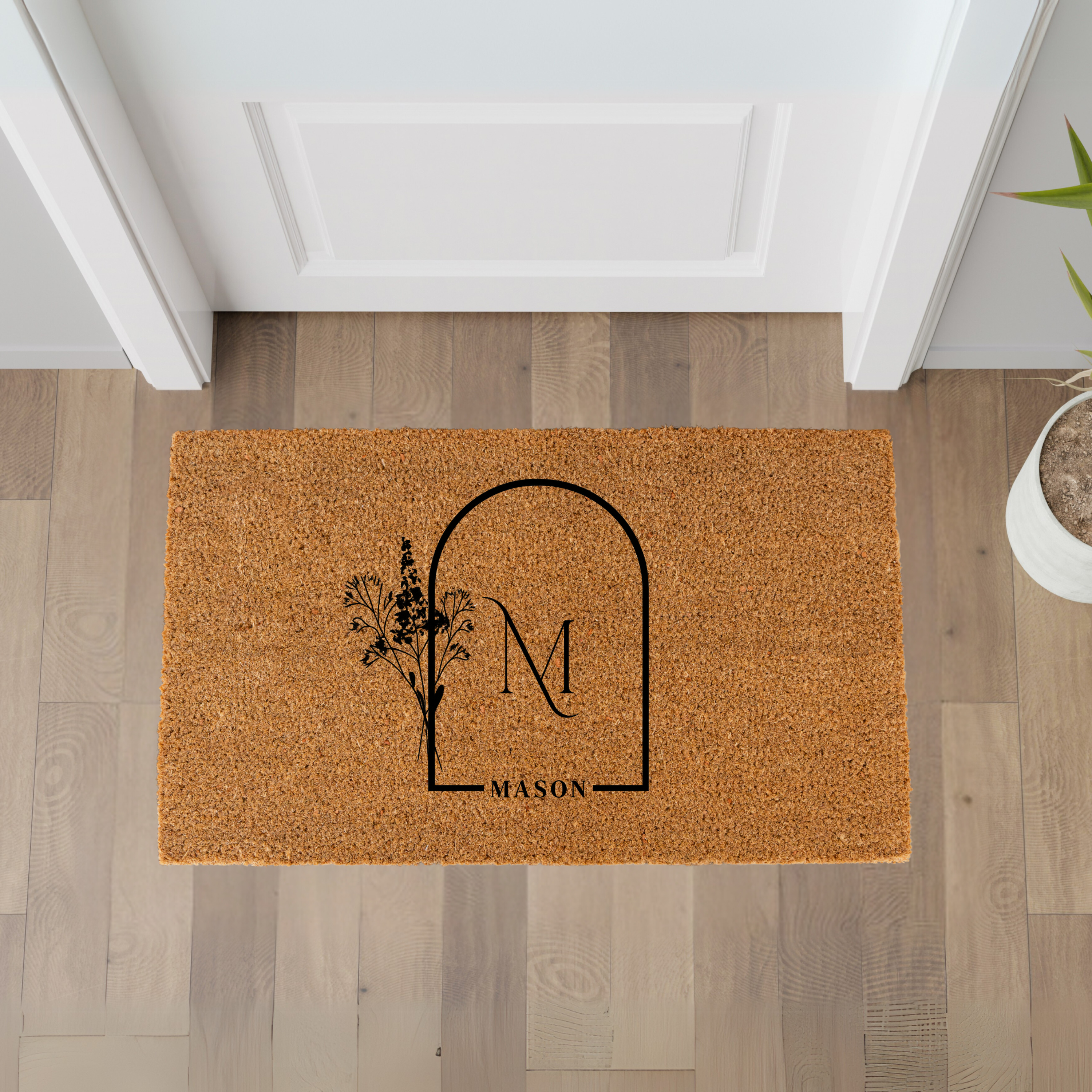 Personalized Arch Doormats