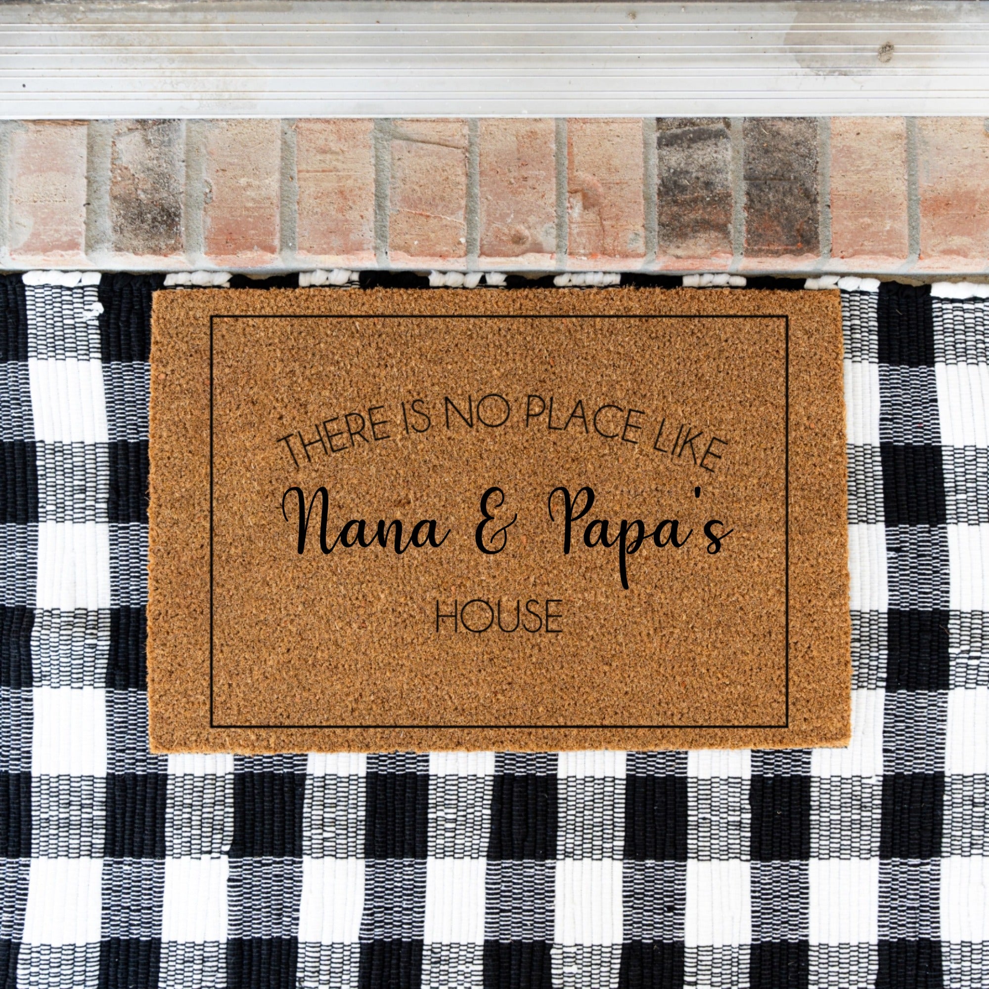 Personalized Grandparents Doormat