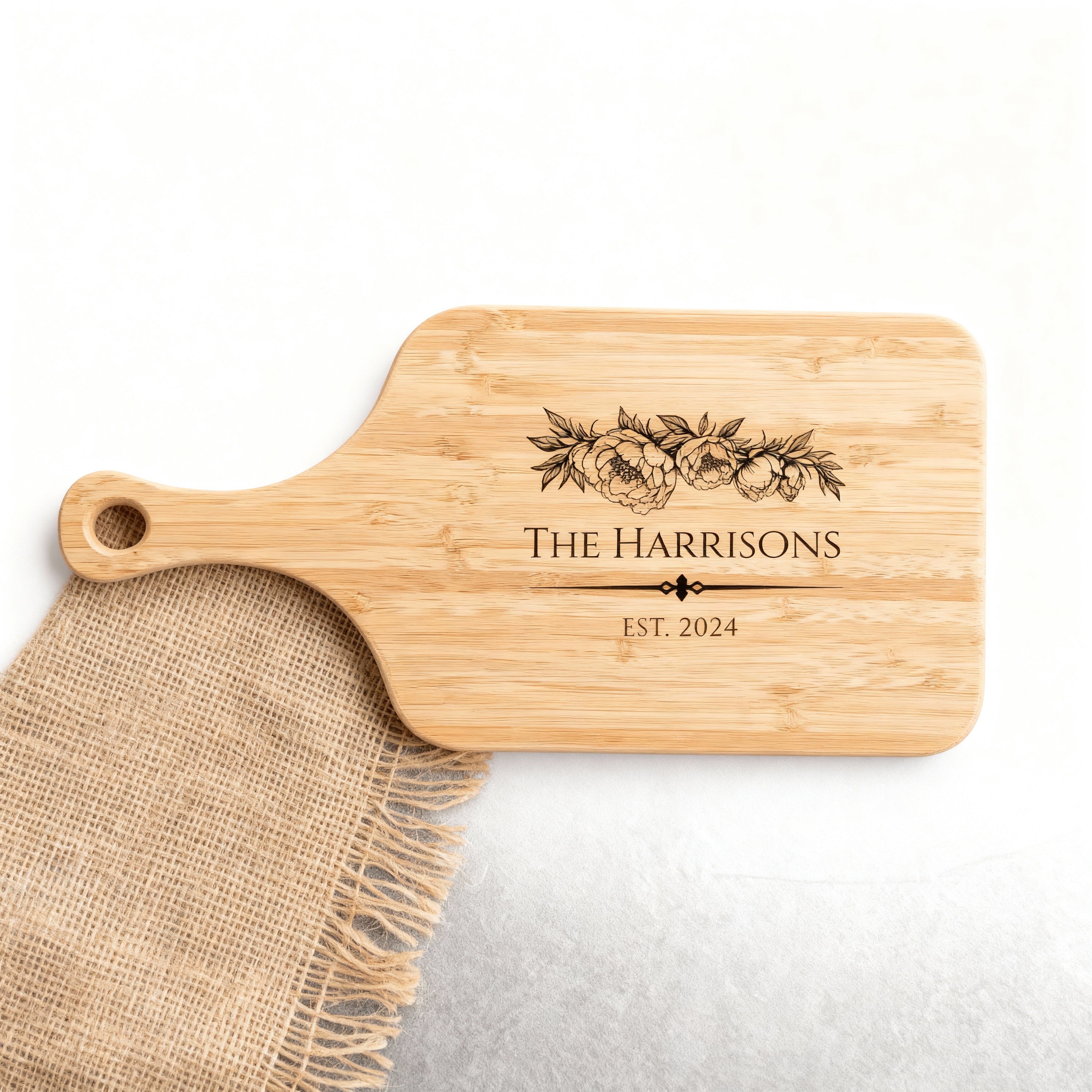 Personalized Handled Serving Board