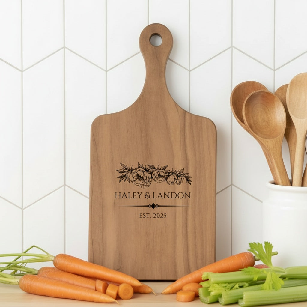 Personalized Thin Paddle Serving Boards