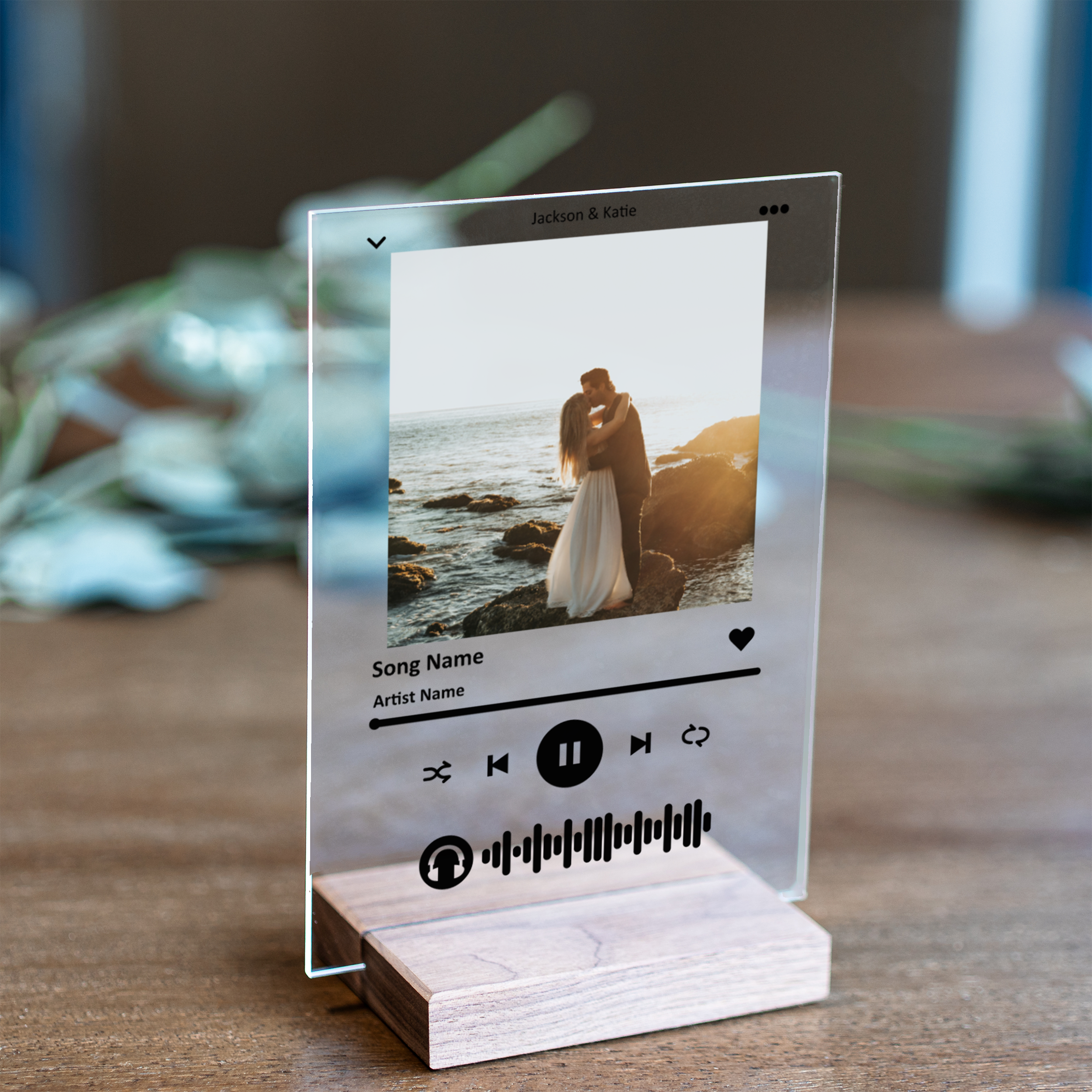 Custom Spotify Acrylic Plaque