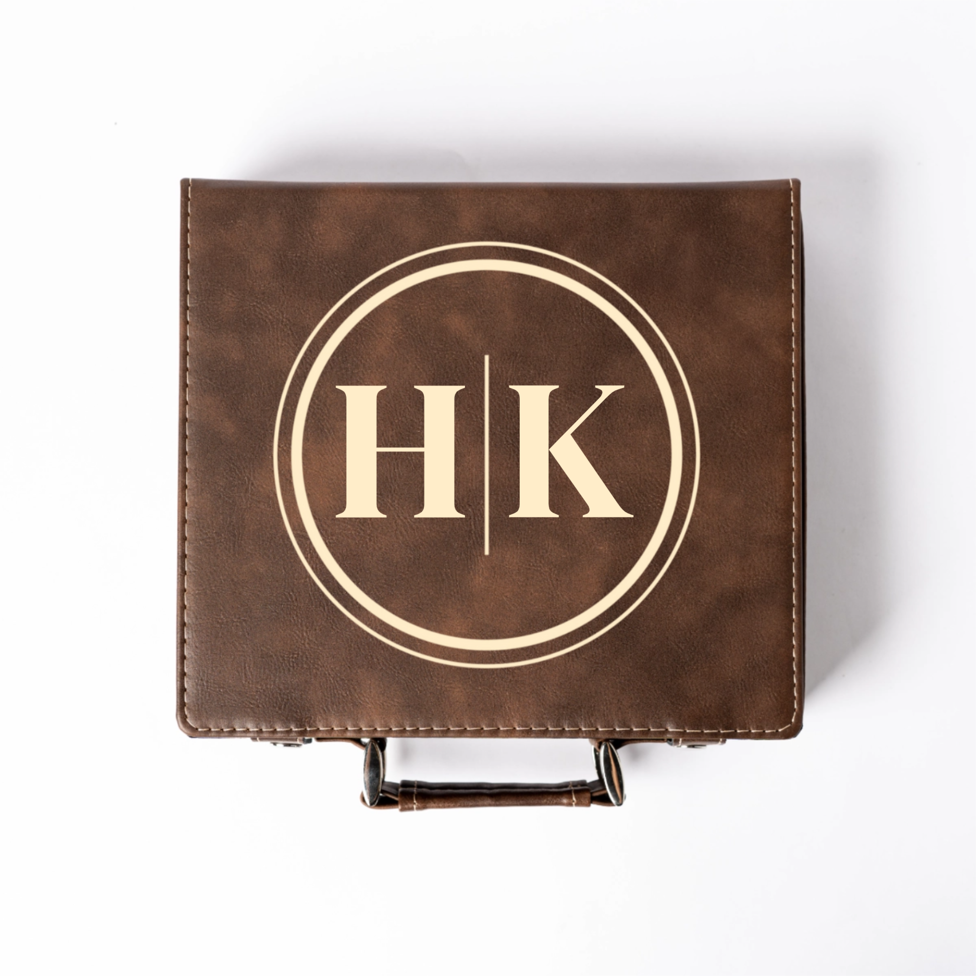 Personalized Rustic Poker Set - Signature Designs