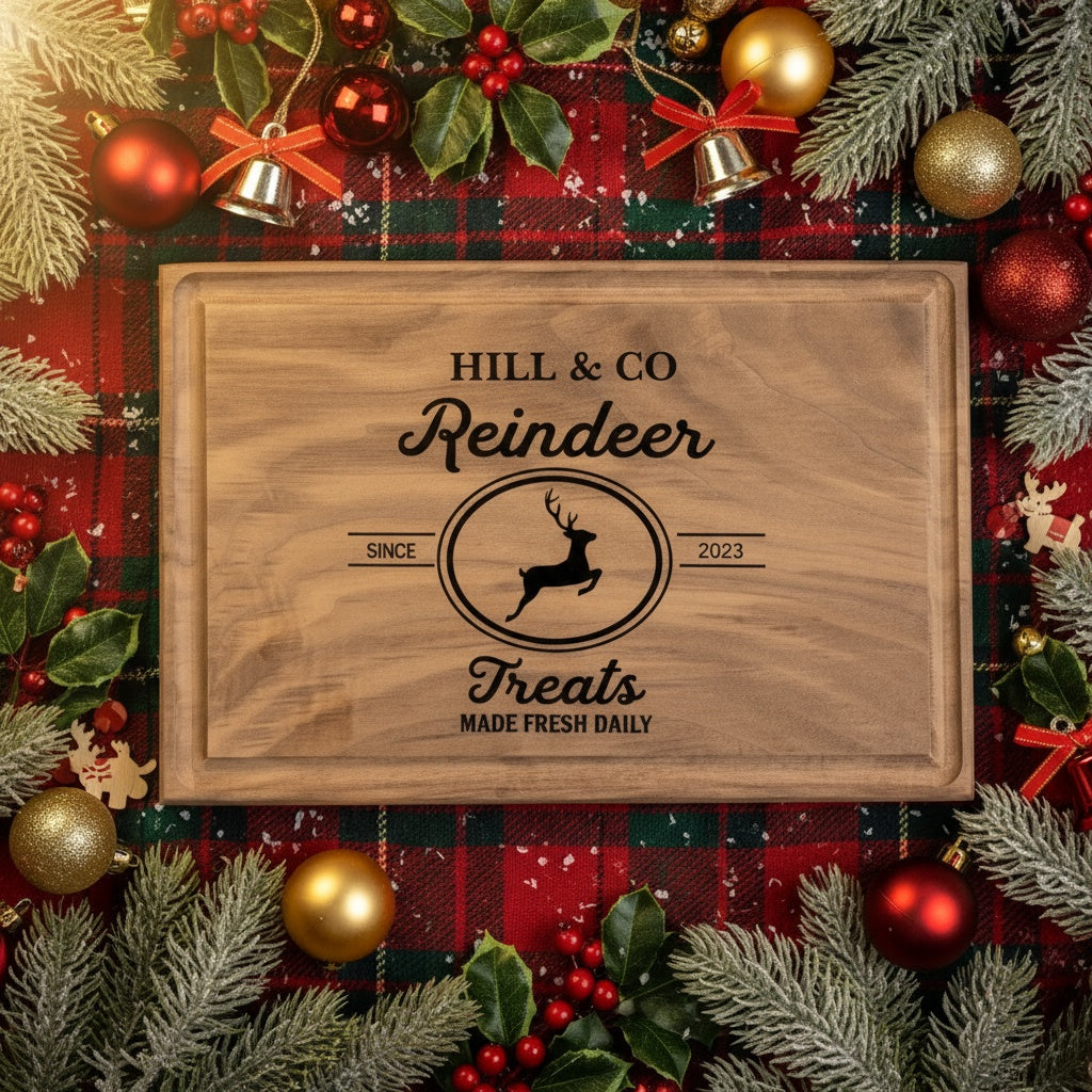 Christmas Collection Rectangle Cutting Boards