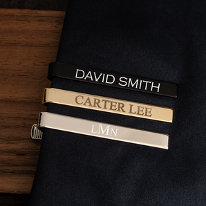 Engraved Tie Clips