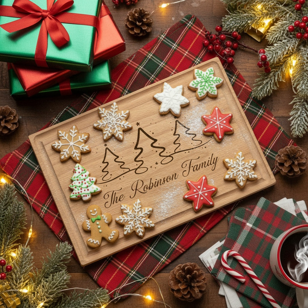 Christmas Collection Rectangle Cutting Boards