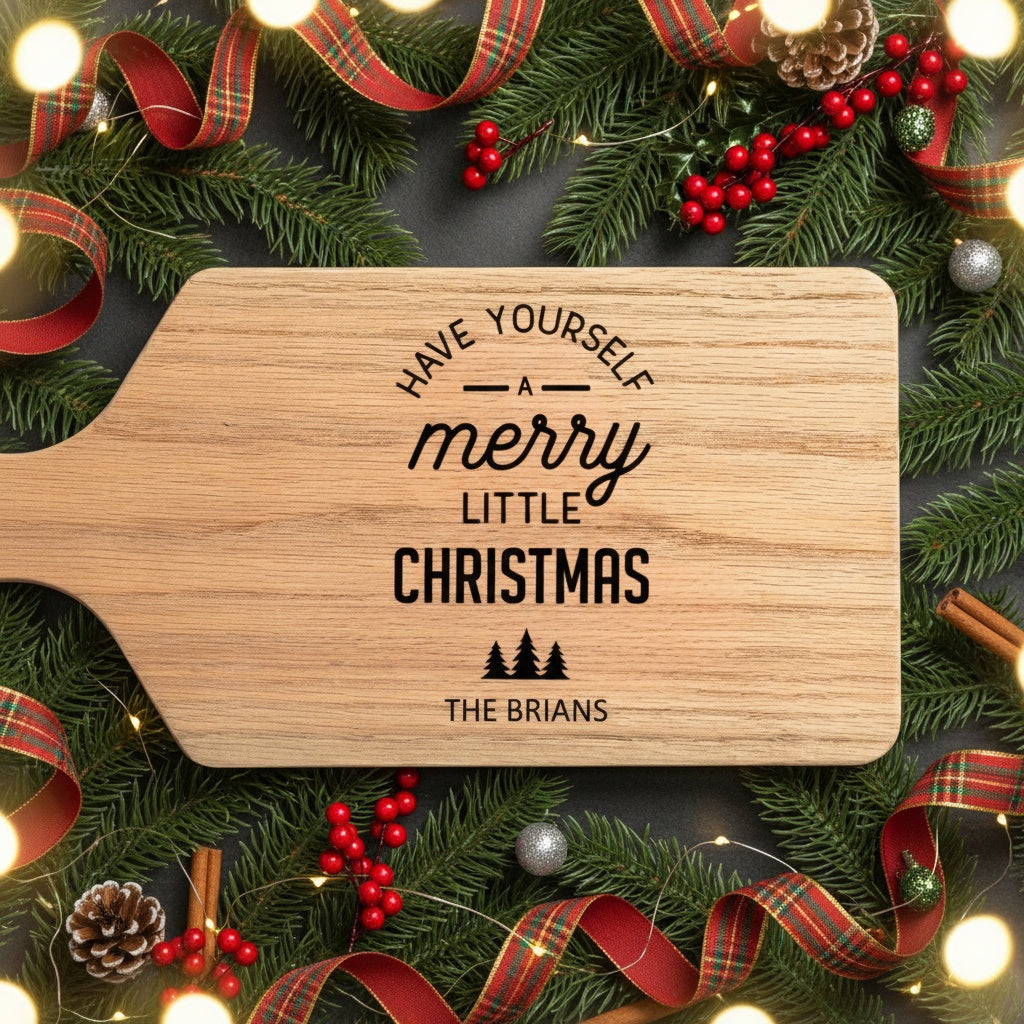 Christmas Collection Big Paddle Cutting Boards