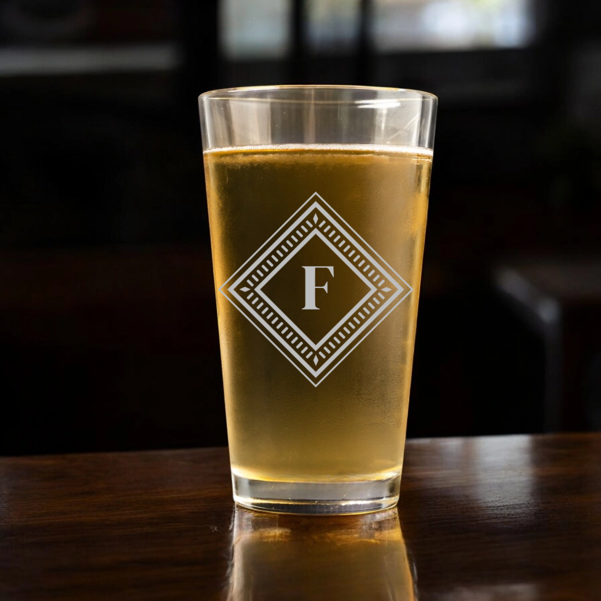 Personalized Pint Glass - Signature Designs
