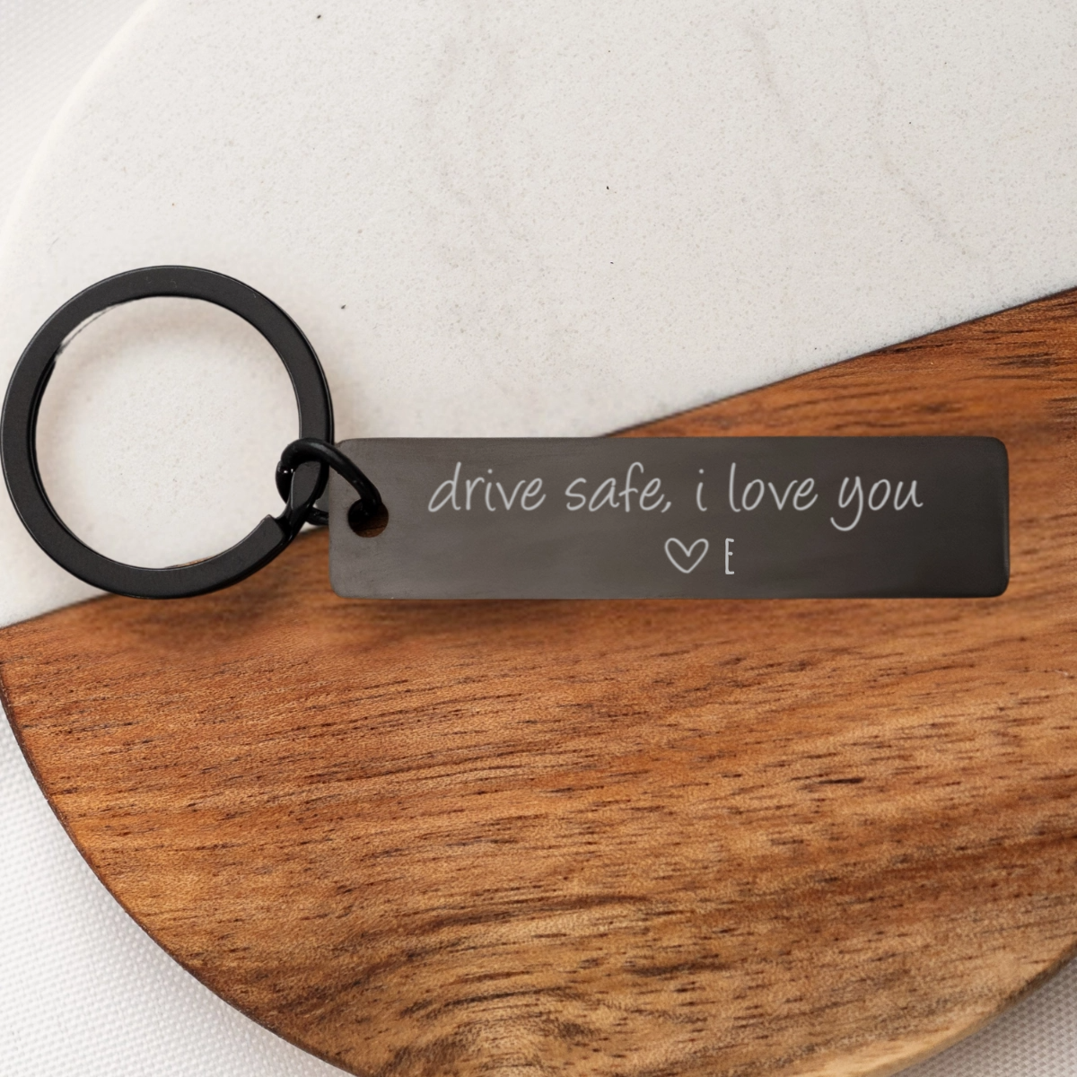 Personalized Drive Safe Keychains