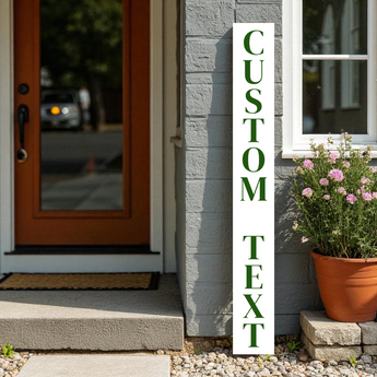Personalized Porch Sign - Custom Text – Personalized Guru