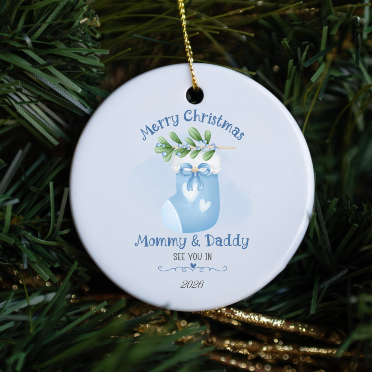 Personalized See You in 2026 Ornament