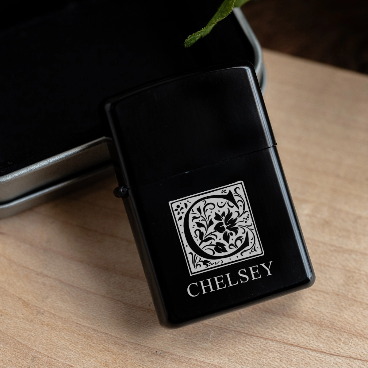Personalized Black Lighter