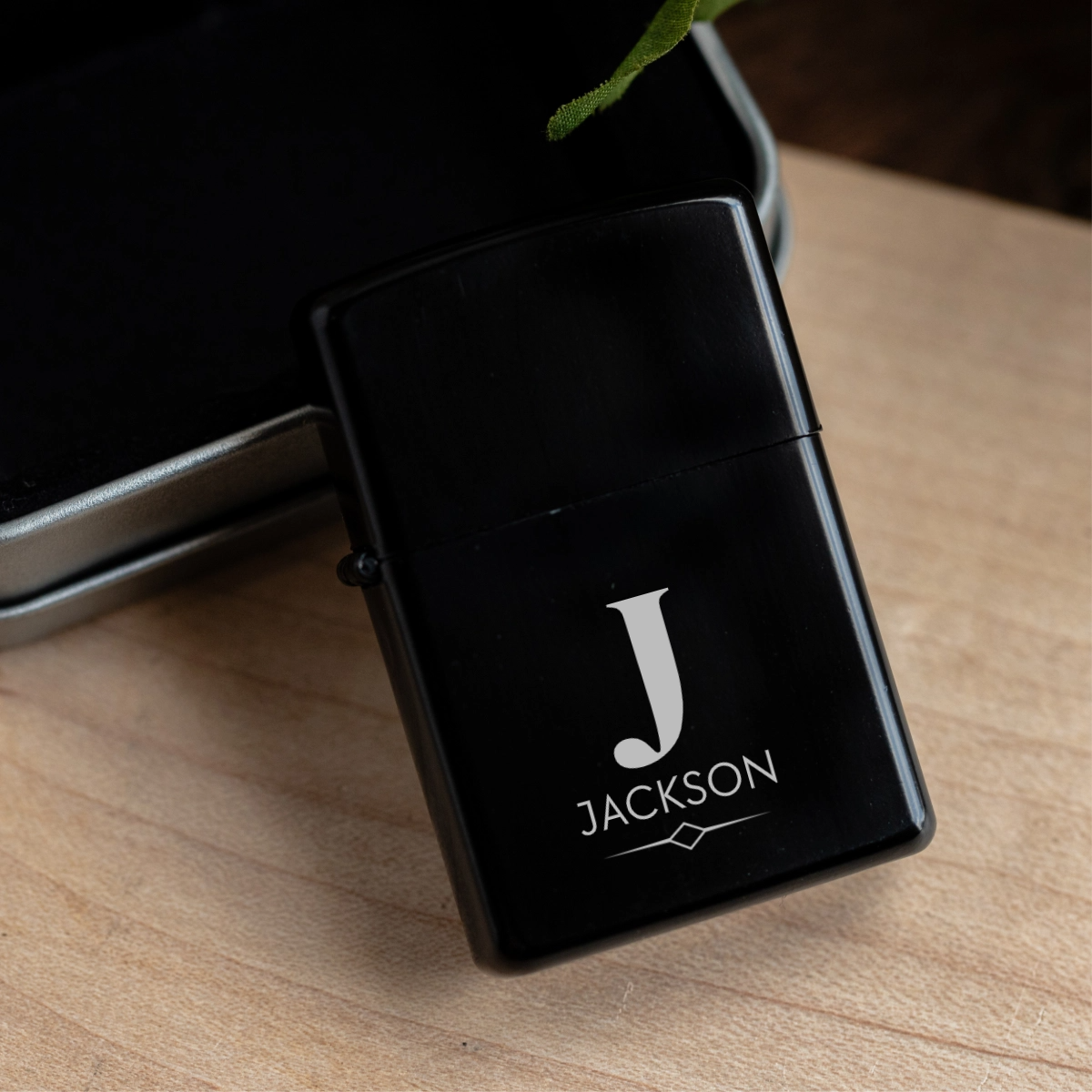 Personalized Black Lighter