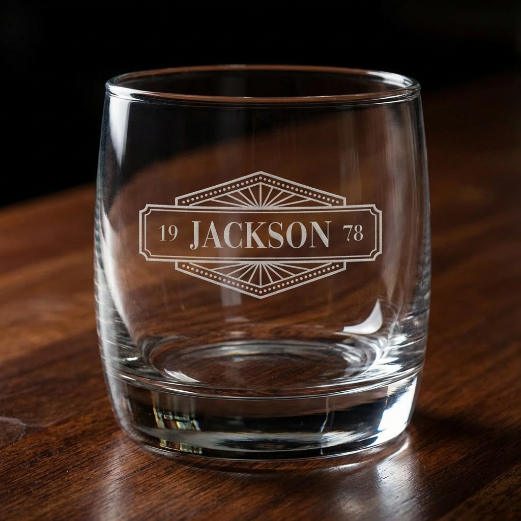 Personalized On The Rocks Glass - Signature Collection – Personalized Guru