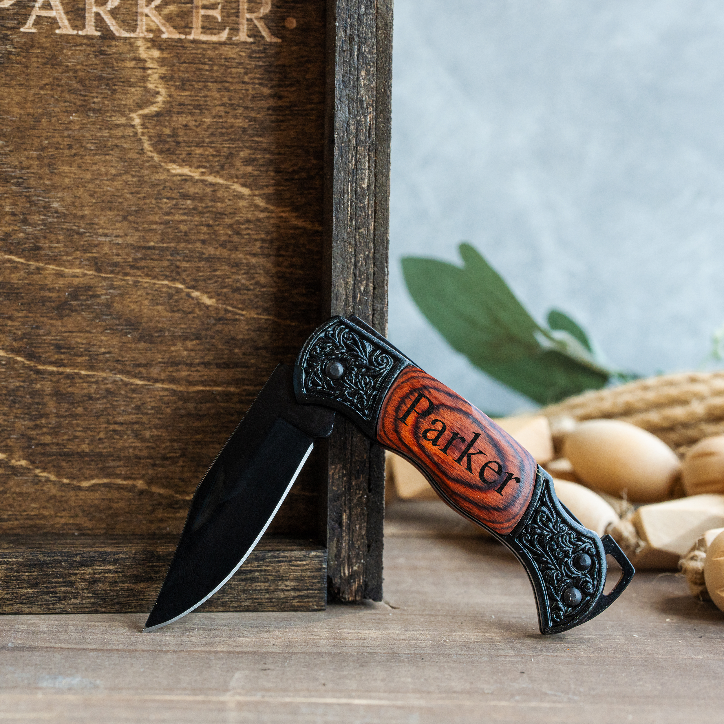 Personalized Pocket Knife With Gift Box
