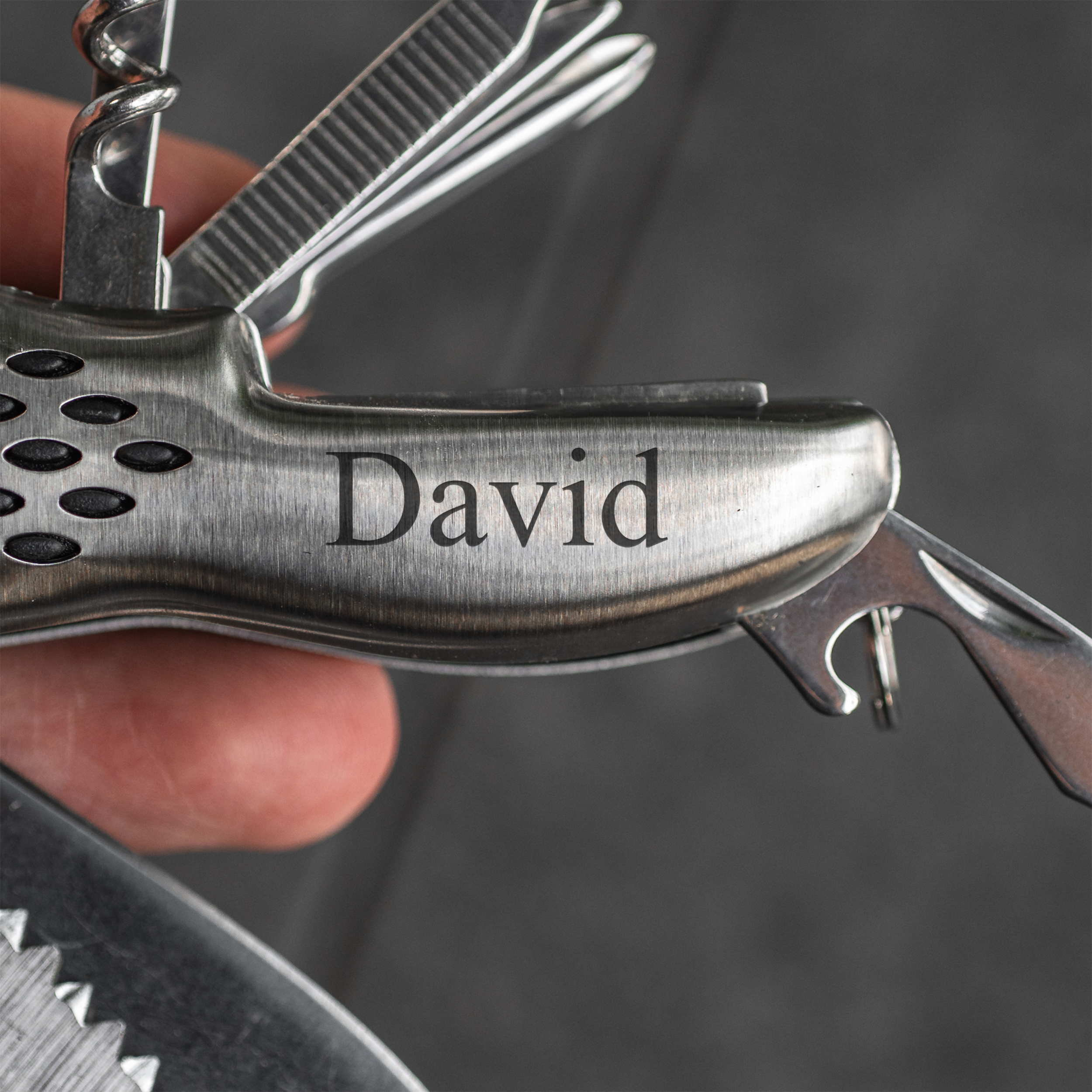 Personalized Multi-Function Tool with Case