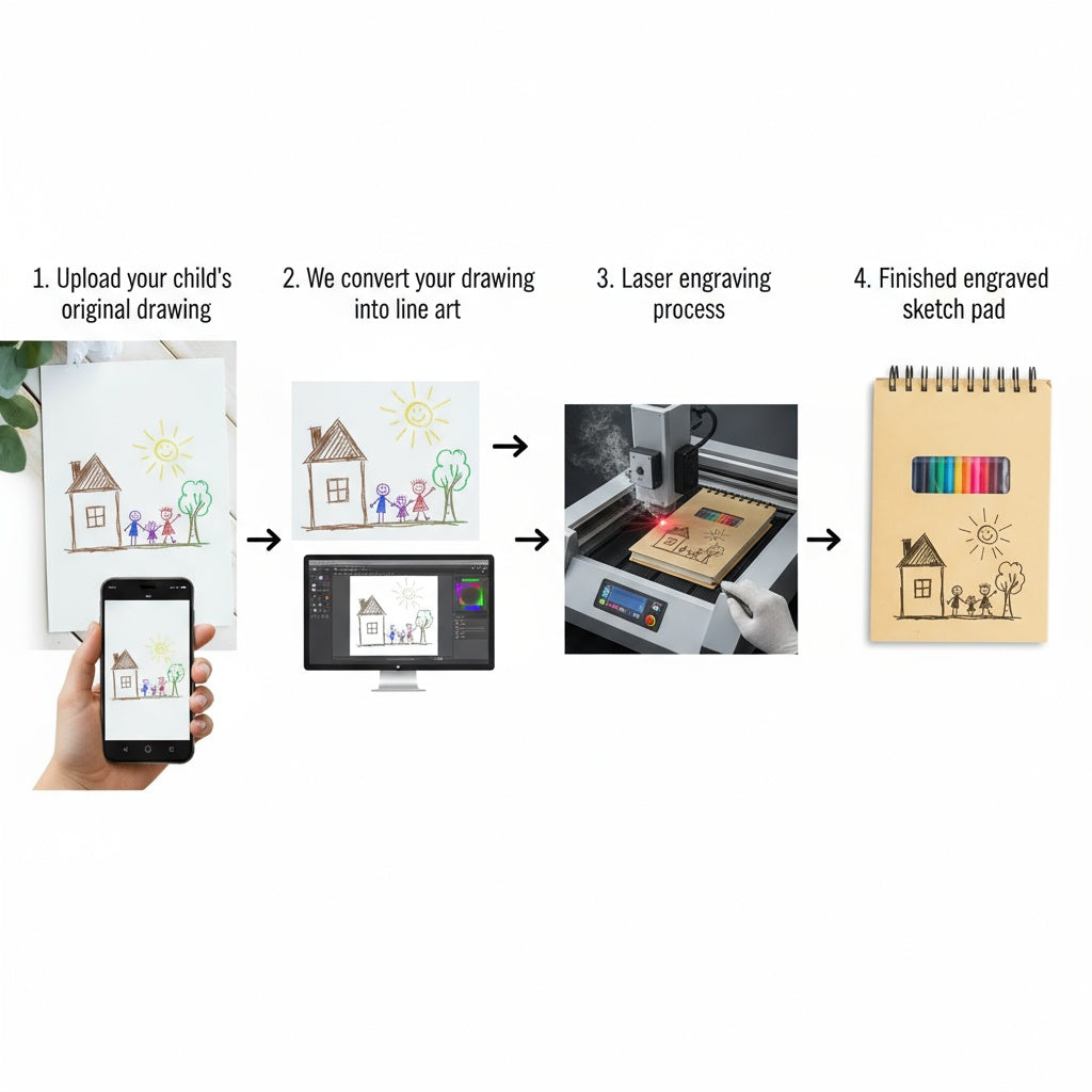 Kids Custom Drawing Sketch Pad