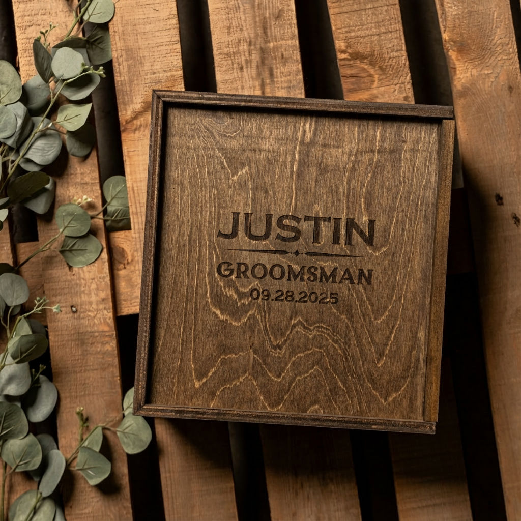 Custom Groomsmen Gift Box