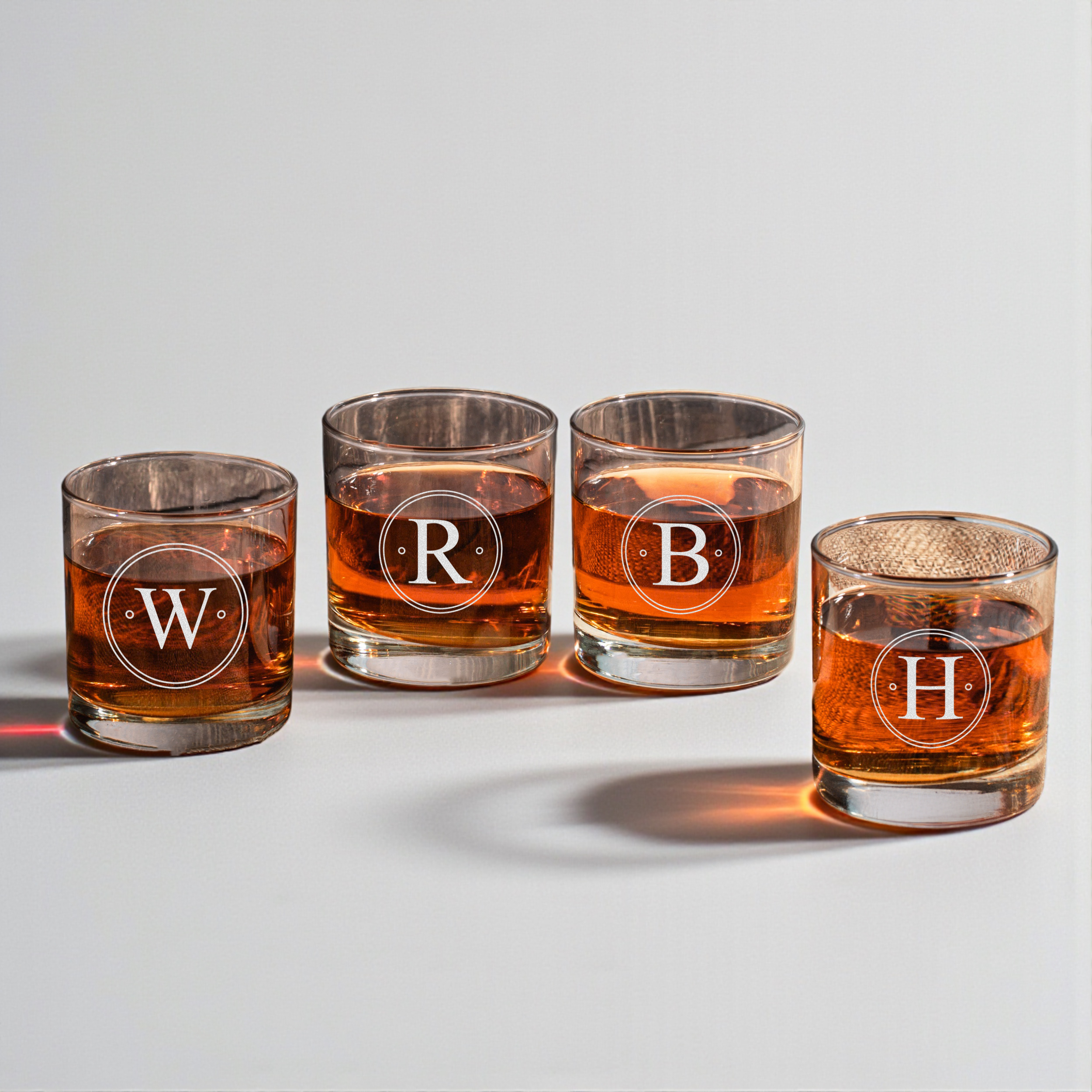 Initial Glass Personalized Gifts | Custom Engraved Gift Ideas – Personalized Guru
