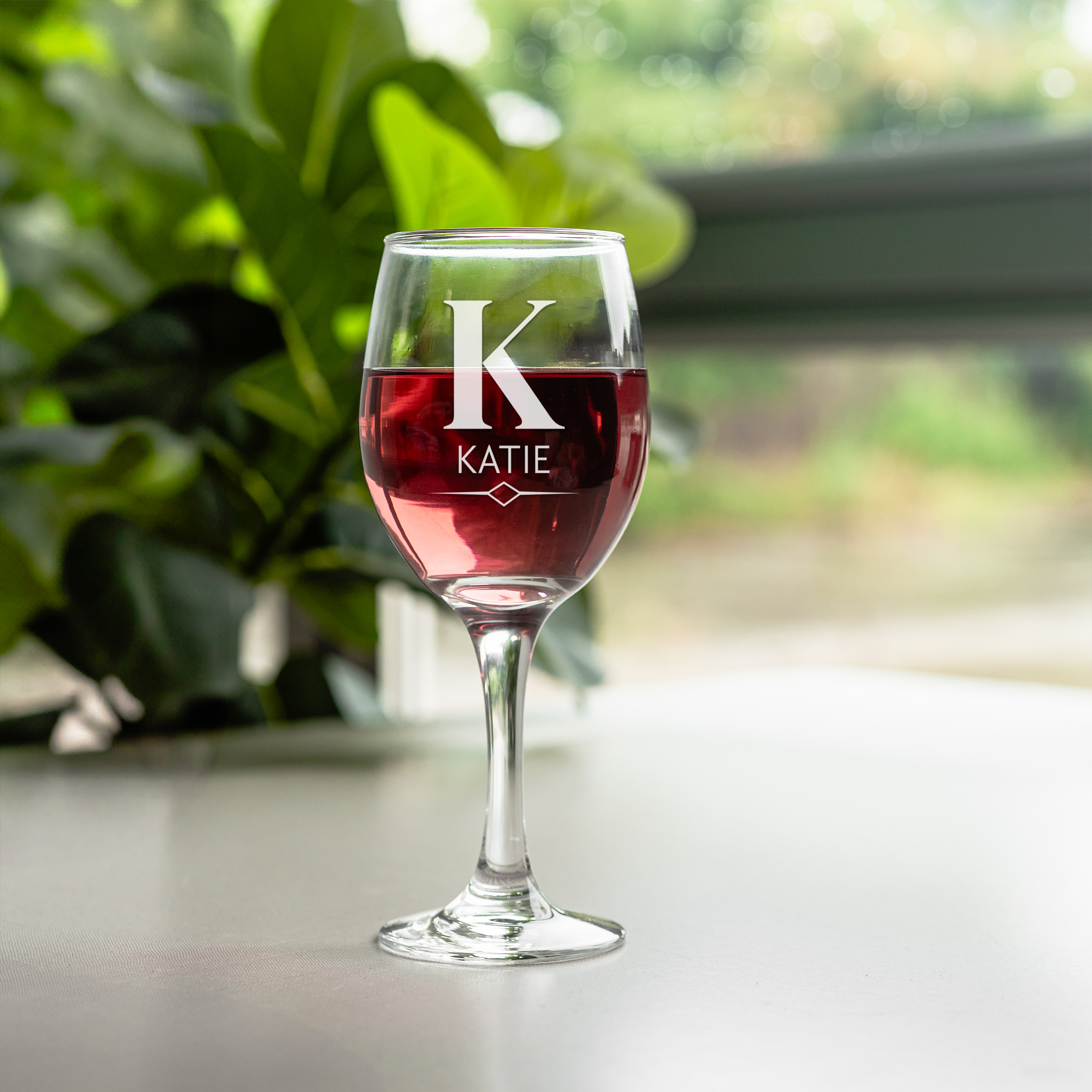 Personalied Wine Glass