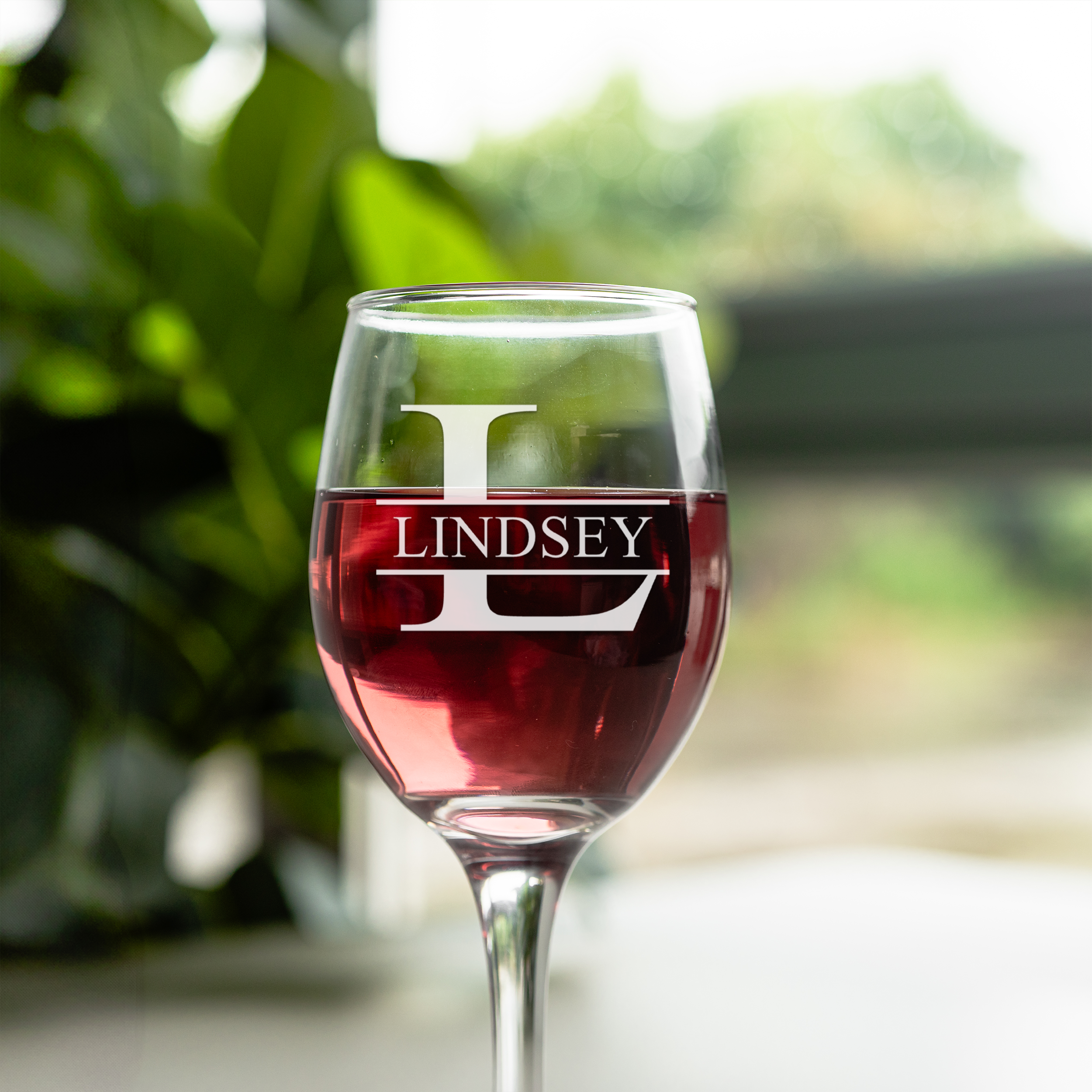 Personalied Wine Glass